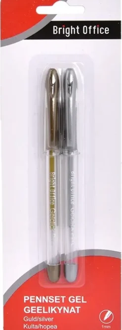 New Geelikynat 1Mm Kulta&Hopea Toimistotarvikkeet