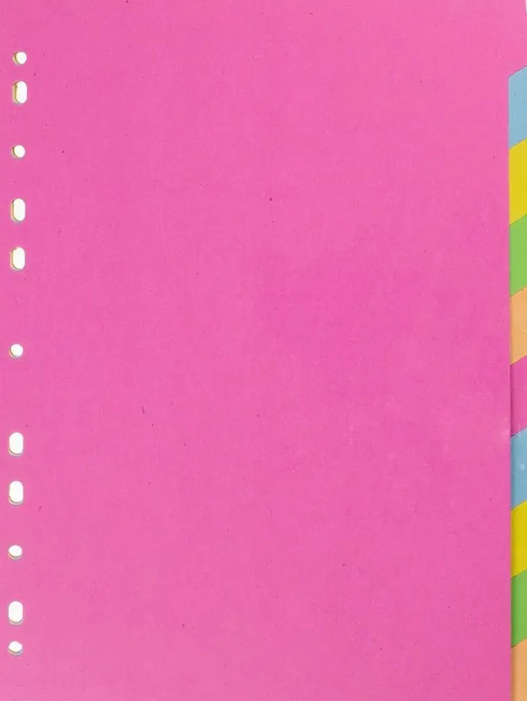 Clearance nkirekisteri A4 1-10 Varilajitelma Paperitarvikkeet