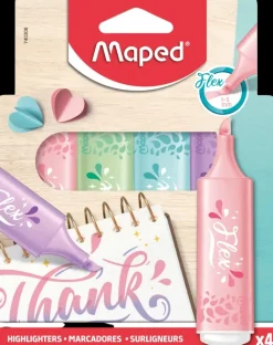 Discount Korostuskyna Pastel Flex 4 Kpl Toimistotarvikkeet