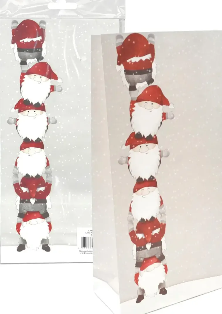 New Lahjapussi Hauskat Tontut 5Kpl/Pkt Askartelutarvikkeet