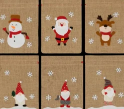 Online Lahjapussi Joulu 21X27 Cm, Erilaisia Sesonkijuhlatarvikkeet