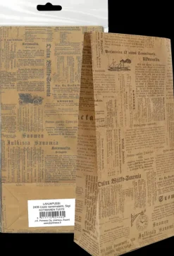 Outlet Lahjapussi Uusio Sanomalehti 5Kpl Askartelutarvikkeet