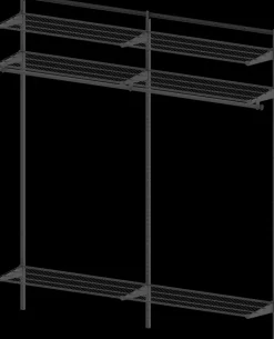 Lanka ja Muovi Säilytyskalusteet-Sailytysjarjestelma M1800 Lm 841