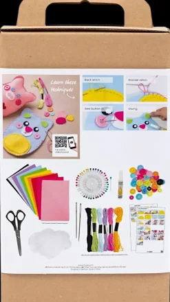 Ei merkkiä Askartelutarvikkeet-Lasten Askartelupakkaus Ompelu, Nallet