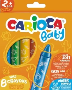 Sale Lasten Variliitusarja 8 Kpl Baby Wild +2 Vuotiaille Toimistotarvikkeet