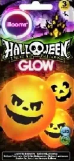 New Led-Ilmapallo Kurpitsa 3 Kpl Sesonkijuhlatarvikkeet