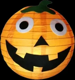 New Led-Paperilyhty Kurpitsa 20 Cm Sesonkijuhlatarvikkeet