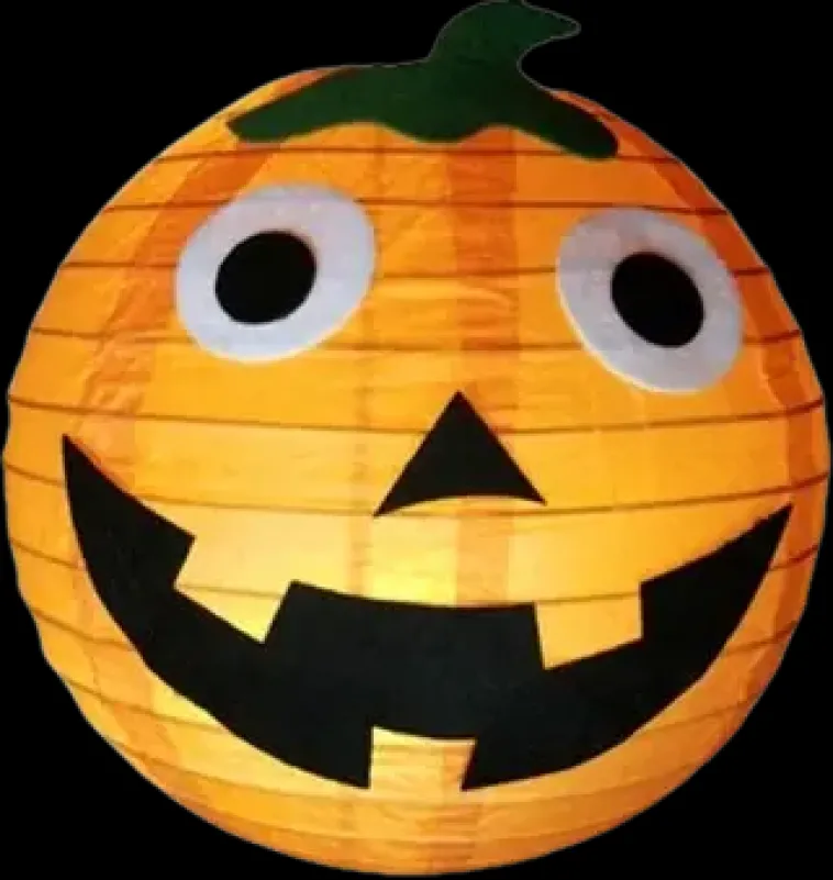 New Led-Paperilyhty Kurpitsa 20 Cm Sesonkijuhlatarvikkeet