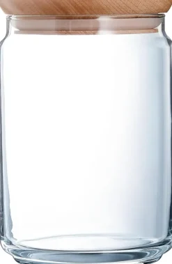 Best Lasipurkki Puukannella 1L Astiat