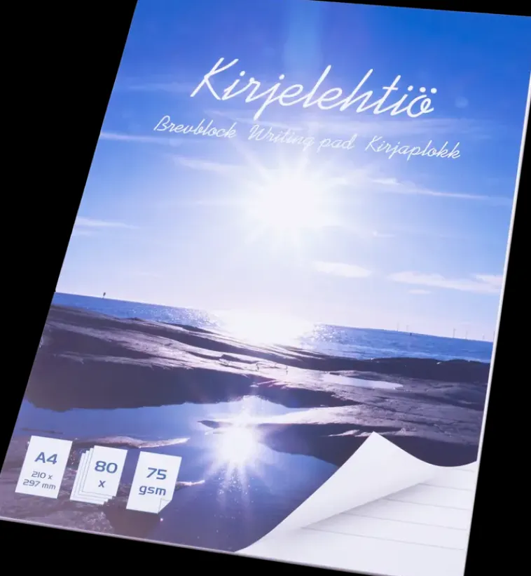 Hot Kirjelehtio A4 80 Lehtea Viivoitettu Paperitarvikkeet