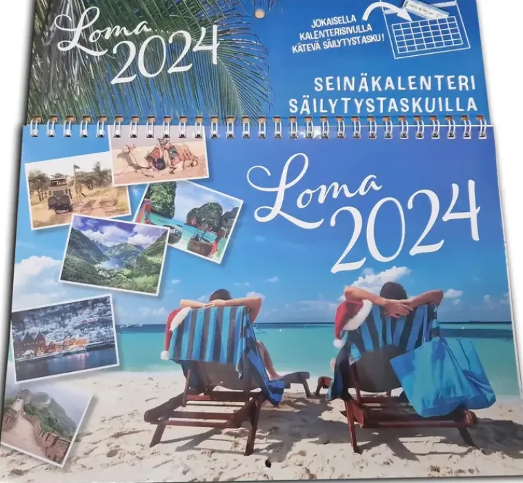 Outlet Mappikalenteri Travel 2024 Kalenterit