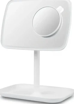 Medisana Muut Kauneuden- Ja Terveydenhoitolaitteet-Kaantyva Meikkipeili Valolla Valkoinen Cm848