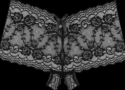 Underneath Seksivalineet-Mila Avohaarapikkuhousut S/M