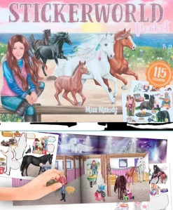 Miss Melody Askartelutarvikkeet-Mini Stickerworld