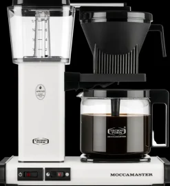 Moccamaster Kahvi Ja Tee-Automatic Matt White
