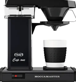 Moccamaster Kahvi Ja Tee-Cup-One Yhden Kupin Kahvinkeitin Mattamusta