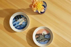 New Moomin Arabia Lumilyhty Ja Muumi Lautassetti 19 Cm Astiat