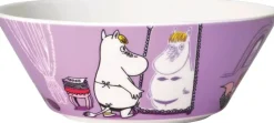 New Moomin Arabia Muumi Niiskuneiti Kulho 15 Cm Liila Astiat