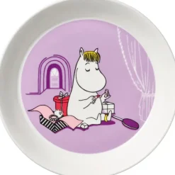 New Moomin Arabia Muumi Niiskuneiti Lautanen 19 Cm Liila Astiat