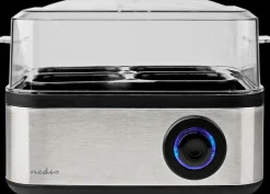 Nedis Kypsentäminen-Munankeitin 8 Munan Mittakuppi Alumiini Musta