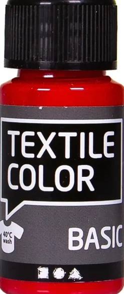 Nellen Askartelutarvikkeet-Kangasvari 50Ml Punainen