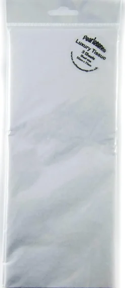 Nellen Askartelutarvikkeet-Silkkipaperi Helmiaisvalkea