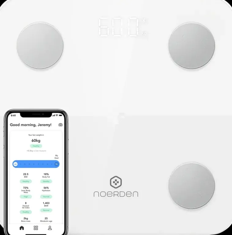 Noerden Henkilövaa'at-Minimi Bluetooth Alyvaaka
