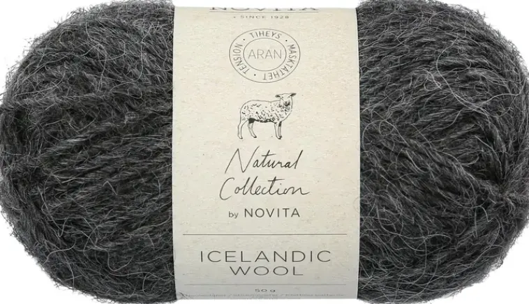 Hot Icelandic Wool 50G Grafiitti 044 Käsityötarvikkeet