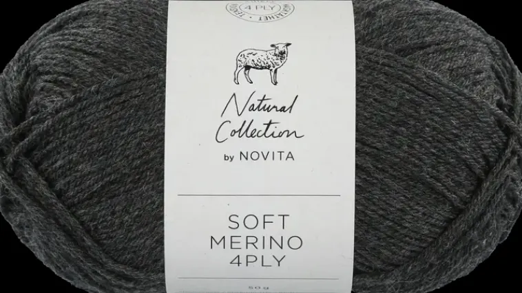 Outlet Lanka Soft Merino 4Ply 50 G Grafiitti 044 Käsityötarvikkeet