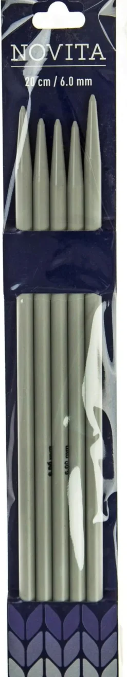 Best Sukkapuikot 20Cm - 6 Mm Harmaa Käsityötarvikkeet