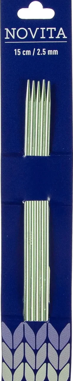 Online Sukkapuikot 15Cm - 2,5Mm Vaaleanvihrea Käsityötarvikkeet