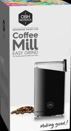OBH Nordica Kahvi Ja Tee-Easy Grind Kahvimylly