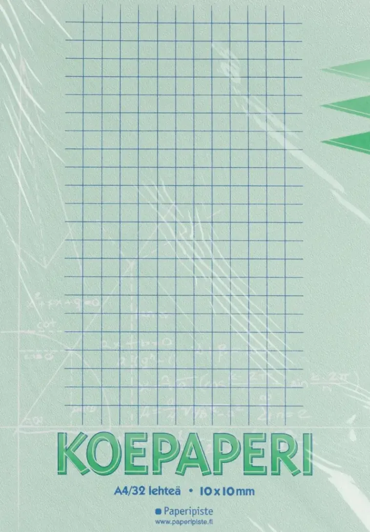 Sale Koepaperi 10X10Mm 16 Paperitarvikkeet