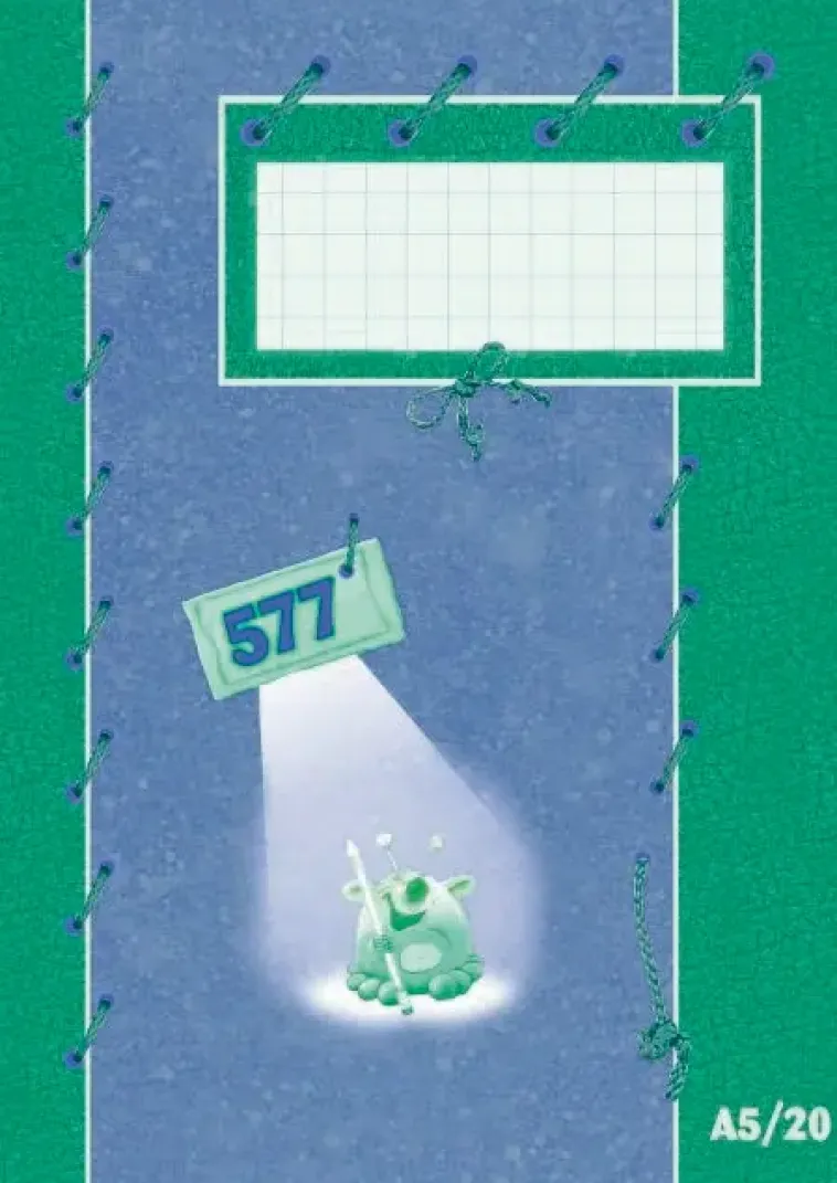 New Kouluvihk0 A5/20 7X7Mm Paperitarvikkeet