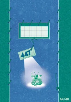 New Kouluvihko A4/40 7X7Mm Paperitarvikkeet