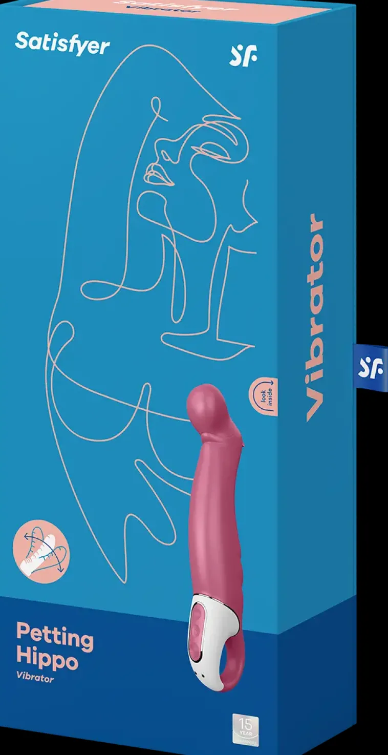 Satisfyer Seksivalineet-Petting Hippo Vibraattori