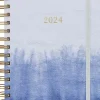 Poytakalenteri A5 Kierresidottu, Sininen Kalenterit