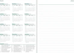 Discount Poytakalenteri Color A5, Luumu Kalenterit