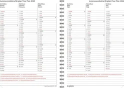 Poytakalenteri Wega-Vuosipaketti Kalenterit