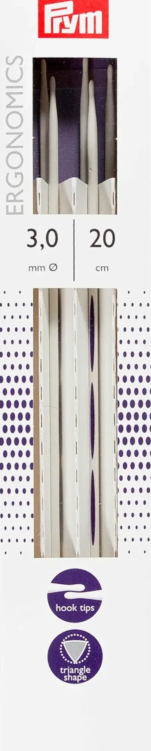 New Sukkapuikko Ergonominen 20Cm - 3Mm Käsityötarvikkeet