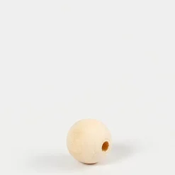 Ei merkkiä Askartelutarvikkeet-Puuhelmi 15Mm, Kasittelematon, 20Kpl