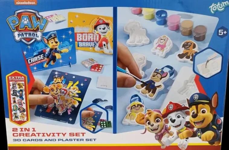 Ryhmä Hau Askartelutarvikkeet-Ryhma Hau 2In1 Creativity Set - 3D Askartelukortti-/Kipsiaskartelusetti