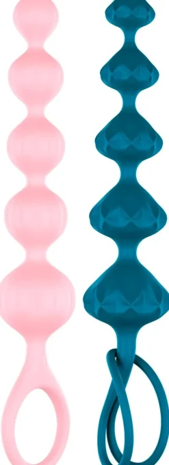 Satisfyer Seksivalineet-Love Beads Anaalihelmet 2 Kpl