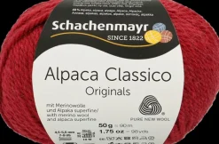 Neulelanka Alpaca Classico 50G Punainen Käsityötarvikkeet