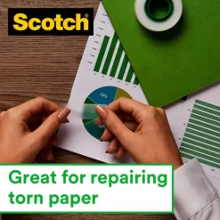 Online Scotch® Magic Invisible -Teippi, 19 Mm X 15 M + Kateen Sopiva Katkaisulaite Toimistotarvikkeet