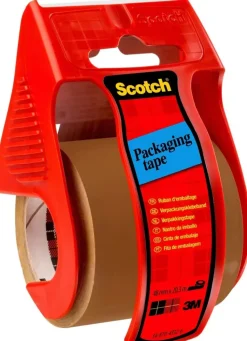 Scotch-Pakkausteippi Kasitelineessa, Ruskea, 1 Rulla, 48 Mm X 20 M Toimistotarvikkeet