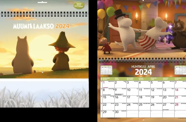 New Seinakalenteri laakso 2024 Kalenterit