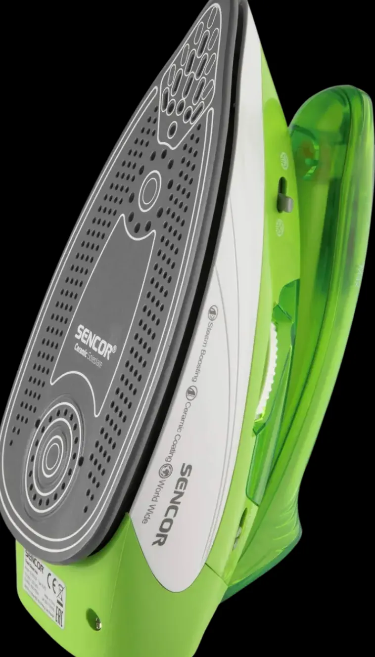 Sencor Silitysraudat Ja Vaatehöyrystimet-Matkasilitysrauta Kulkee Helposti Ja Vaivatta Mukana. 1.100W Ja Keraaminen Pohjalevy Takaavat Hyva Silitystuloksen. Pitka 1,9M Johto, Drip-Stop Ja Pysty Hyory -Toiminnot.