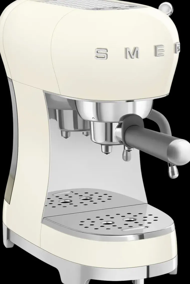 Smeg Kahvi Ja Tee-Ecf02Creu Espressokeitin, Kermanvalkoinen