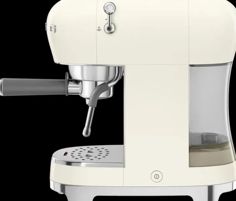 Smeg Kahvi Ja Tee-Ecf02Creu Espressokeitin, Kermanvalkoinen